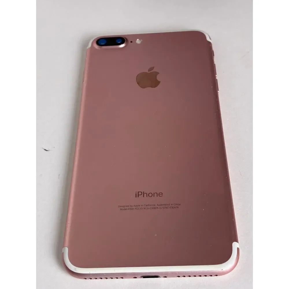 iPhone 7 Plus Used A1661 Rose Gold Charger 32GB Unlocked #MNR42LL/A Box